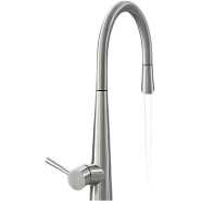 Newmatic T04MF Kitchen Flexi Mixer Tap - Silver