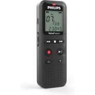 Philips VoiceTracer DVT1160 Audio Recorder - Voice Activation Function, Mono WAV/ADPCM, 8GB, One Touch Operation, USB PC Connection, Black