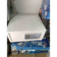 Digital Electronic Safe Box  & Key Lock/Unlock Security Safes Mini Electronic Password Deposit Box with Keypad for Office Hotel Business Jewelry Cash Money Valuables Storage- Multicolor