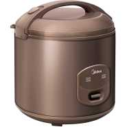 Midea 3L Rice Cooker With Steamer, MB-YJ308J - Brown