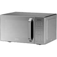 Midea 32L Microwave Defrost, Cavity, Grill, Eco Mood, Grey Painted Cavity, 288 Mm Glass Turntable -  900 W EG9P032MX-S silver