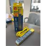 Dr. Volt 5- Way Power Extension Cable With Built-in Surge Protection