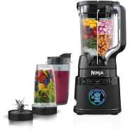 Ninja 2-in-1 Detect Power Blender Pro & Single Serve, 1200W Blender With Jug, & 2x Single Serve Cups, Blend Smoothies, Chop Vegetables & Mix Frozen Drinks, Black, TB301ME, 2 Years Warranty