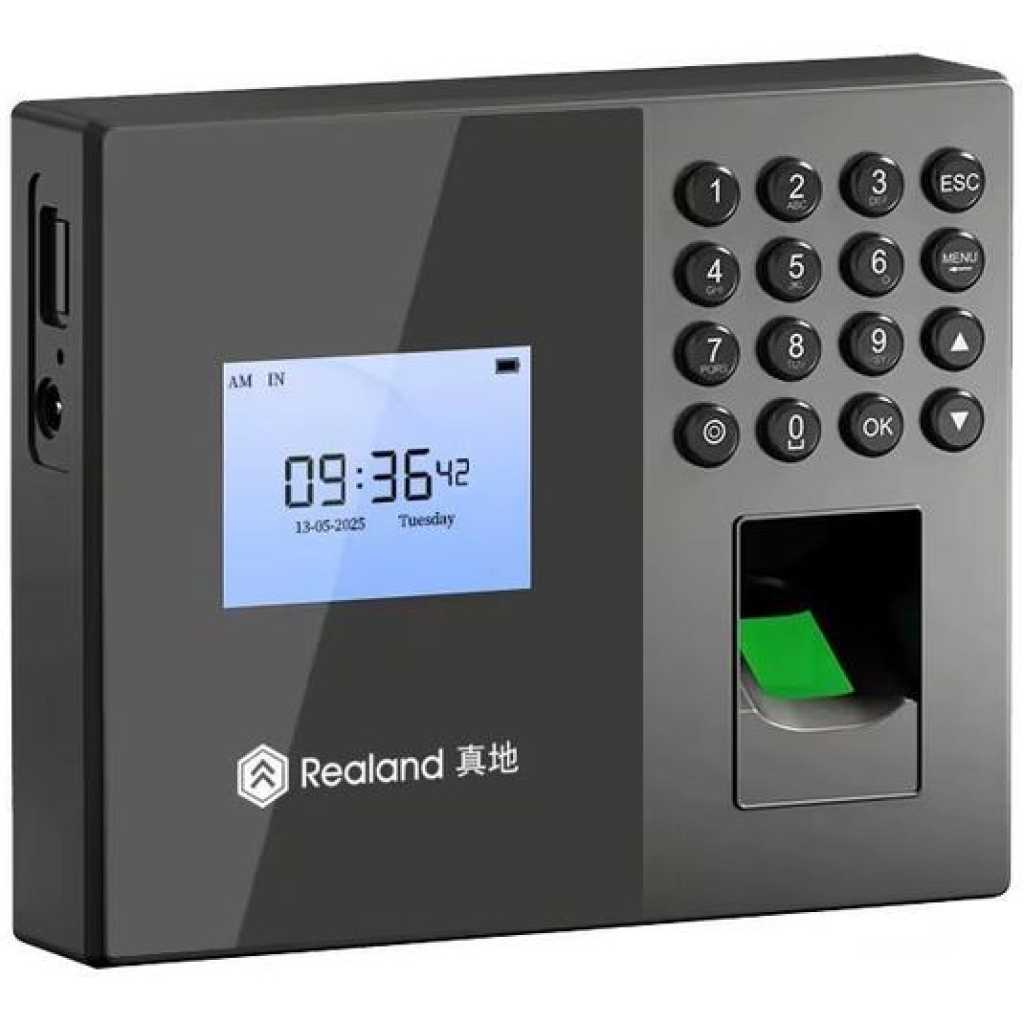 Realand AI-Powered Fingerprint Walk-through Anti-Spoofing Free Cloud SDK Linux Web Management Time Attendance