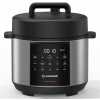 Nutricook 4L Smart Pot Essentials 900W, 7 In 1 Electric Pressure Cooker, Slow Cooker,Rice Cooker, Steamer, Sauté Pot & More, 11 Smart Programs, 2-Year Warranty 4 L 900 W NC-SP150 Silver/ Black